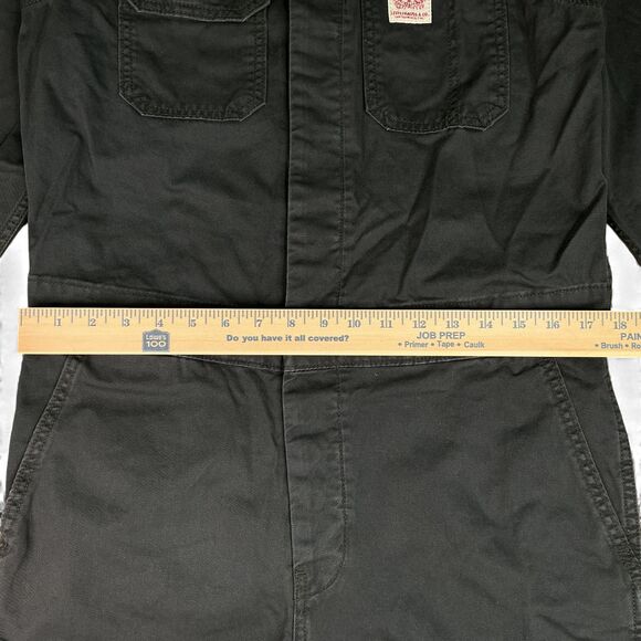 Levis Workwear Mechanic Coveralls Jumpsuit Loose Charcoal Gray Men’s Size XS New - Picture 13 of 16